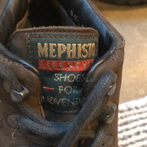 RARE Mephisto Hiking Boots Leather CHIC - Picture 7 of 7